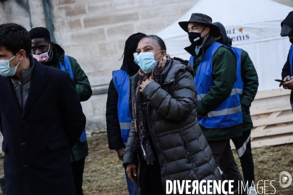 Christiane taubira a saint denis