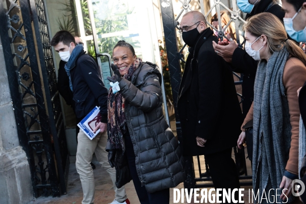 Christiane taubira a saint denis