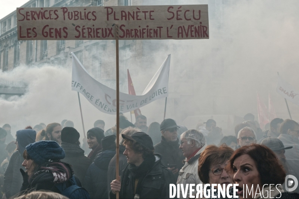 Manifestations contre la réforme des retraites