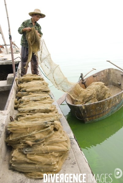 Le lac Cao, un exemple de pollution industrielle en Chine