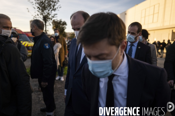 Jean Castex en visite à marseille