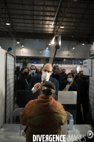 Jean Castex en visite à marseille