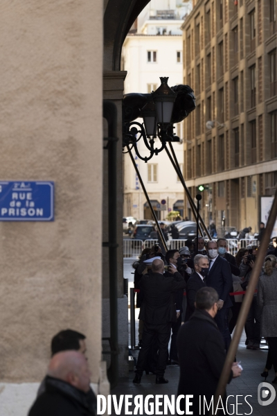 Jean Castex en visite à marseille