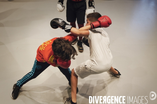 MMA et boxe anglaise au quartier des Fontaines de Tours