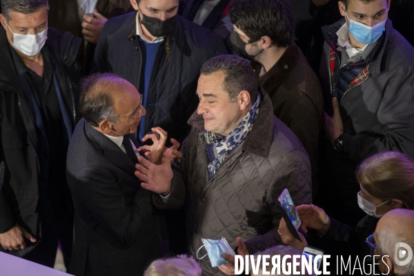 Voeux d Eric ZEMMOUR à ses soutiens.