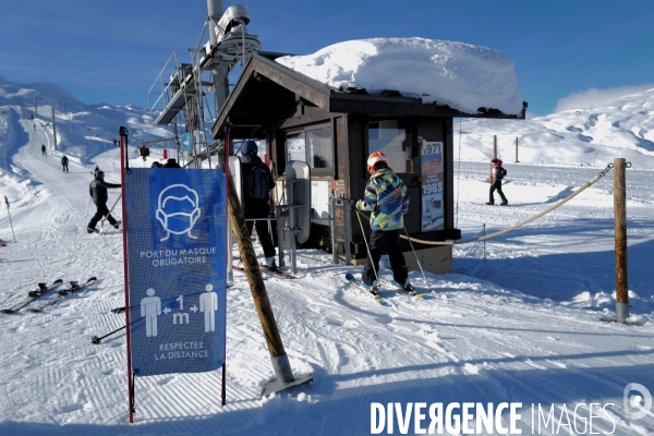 Le Domaine skiable des Contamines Montjoie en Haute Savoie