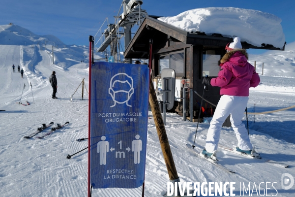 Le Domaine skiable des Contamines Montjoie en Haute Savoie