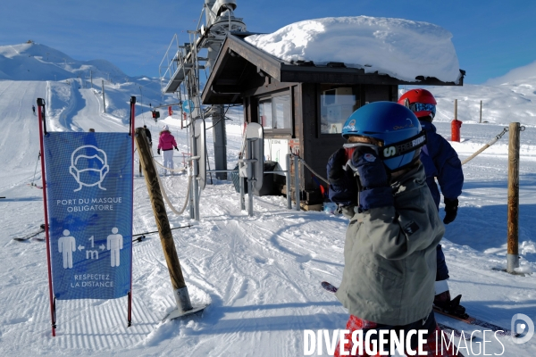 Le Domaine skiable des Contamines Montjoie en Haute Savoie