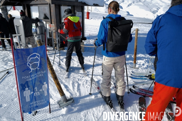 Le Domaine skiable des Contamines Montjoie en Haute Savoie