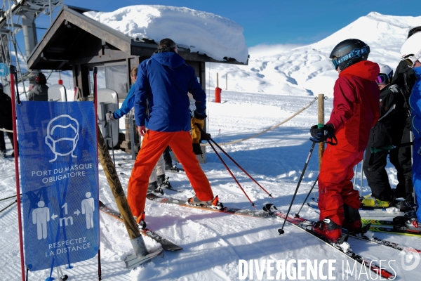 Le Domaine skiable des Contamines Montjoie en Haute Savoie