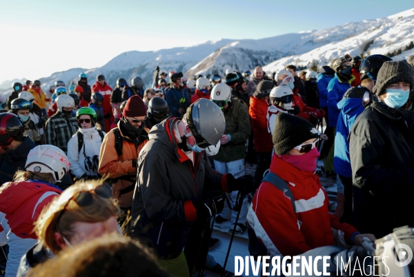 Le Domaine skiable des Contamines Montjoie en Haute Savoie