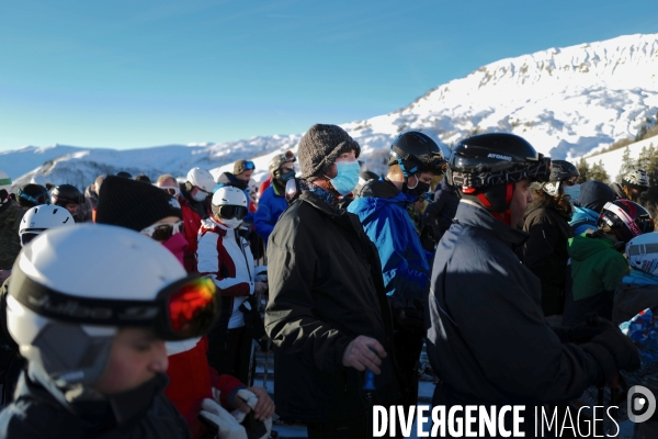 Le Domaine skiable des Contamines Montjoie en Haute Savoie