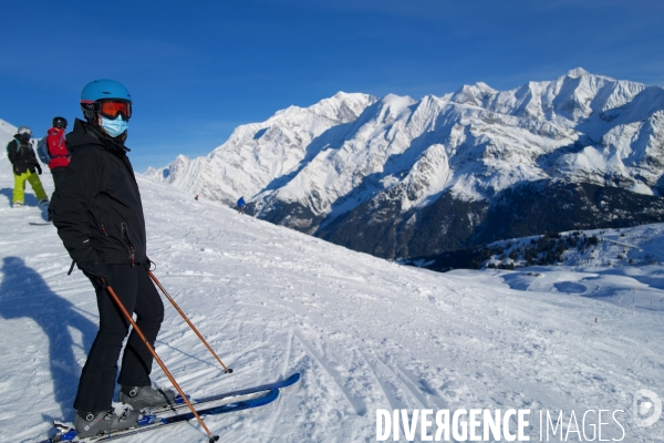 Le Domaine skiable des Contamines Montjoie en Haute Savoie