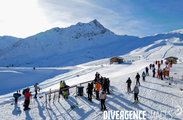 Le Domaine skiable des Contamines Montjoie en Haute Savoie