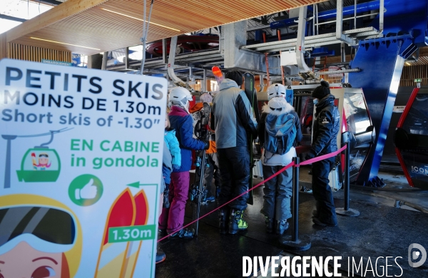 Le Domaine skiable des Contamines Montjoie en Haute Savoie