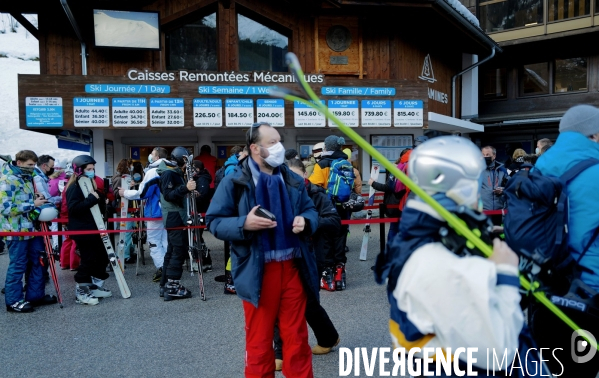 Le Domaine skiable des Contamines Montjoie en Haute Savoie