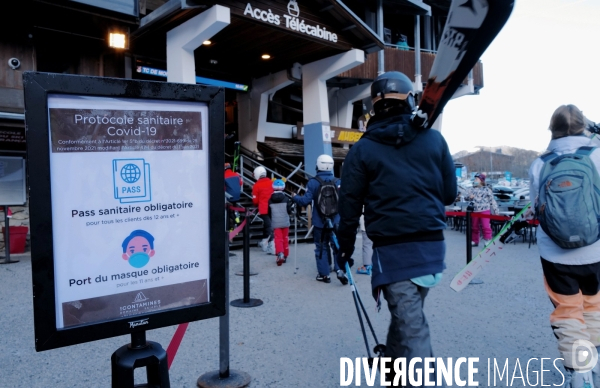 Le Domaine skiable des Contamines Montjoie en Haute Savoie