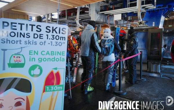 Le Domaine skiable des Contamines Montjoie en Haute Savoie