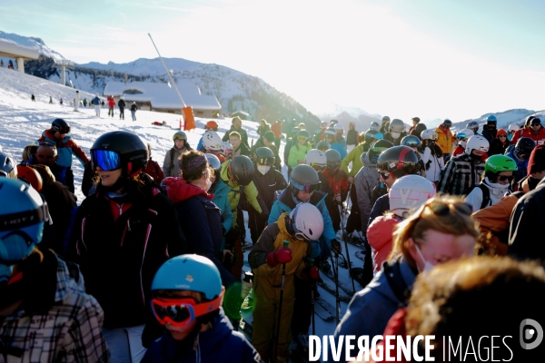 Le Domaine skiable des Contamines Montjoie en Haute Savoie