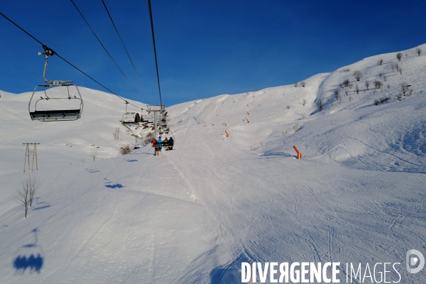 Le Domaine skiable des Contamines Montjoie en Haute Savoie