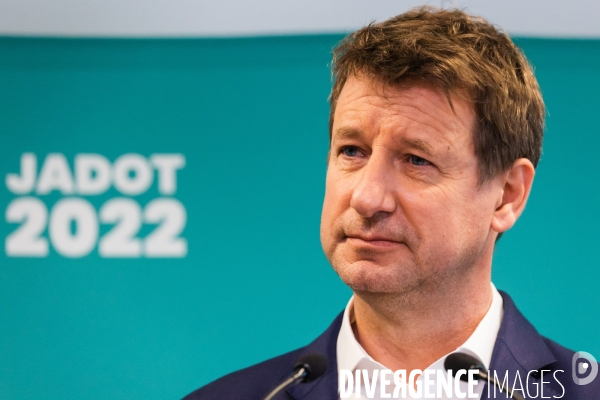 Présidentielle 2022 Yannick Jadot Voeux à la Presse