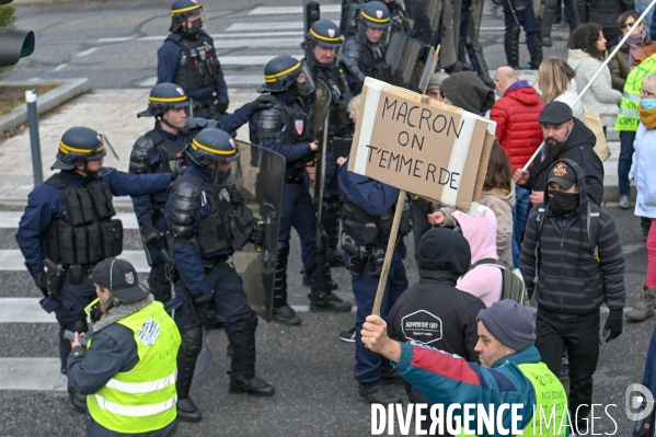 Valence -manifestation contre le pass vaccinal