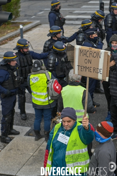 Valence -manifestation contre le pass vaccinal