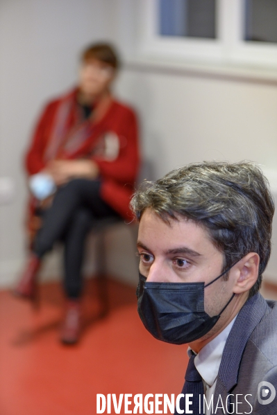 Gabriel Attal et les non-vaccinés