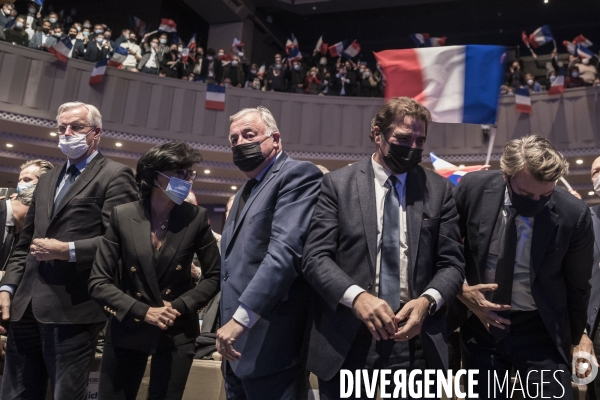 Discours de Valérie Pécresse à la Maison de la Mutualité.