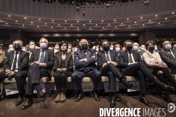 Discours de Valérie Pécresse à la Maison de la Mutualité.