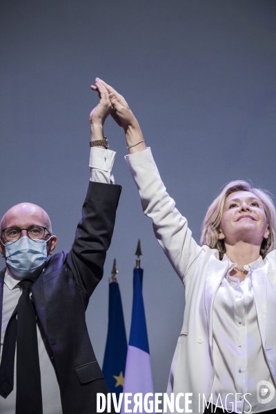 Discours de Valérie Pécresse à la Maison de la Mutualité.