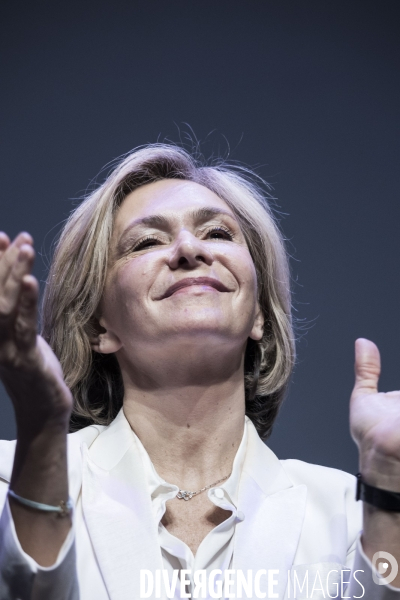 Discours de Valérie Pécresse à la Maison de la Mutualité.