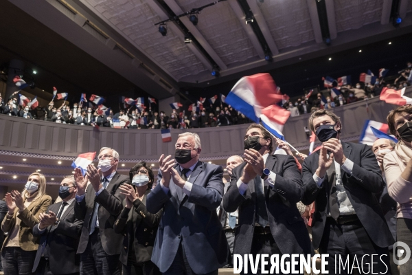 Discours de Valérie Pécresse à la Maison de la Mutualité.