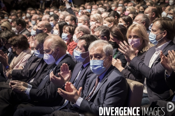 Discours de Valérie Pécresse à la Maison de la Mutualité.