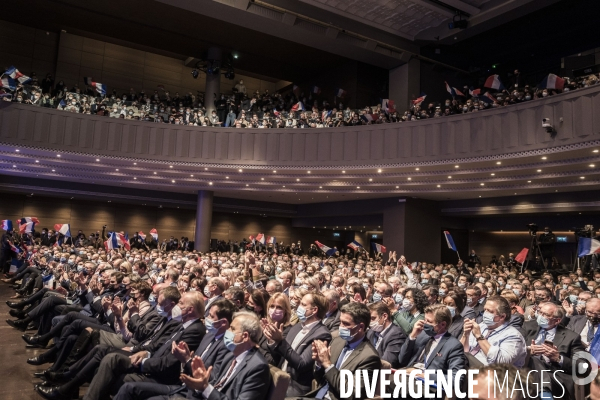 Discours de Valérie Pécresse à la Maison de la Mutualité.