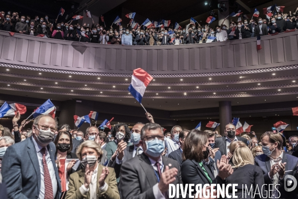 Discours de Valérie Pécresse à la Maison de la Mutualité.