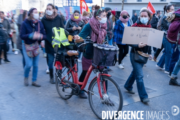 Grève de l éducation nationale face à la crise à Marseille