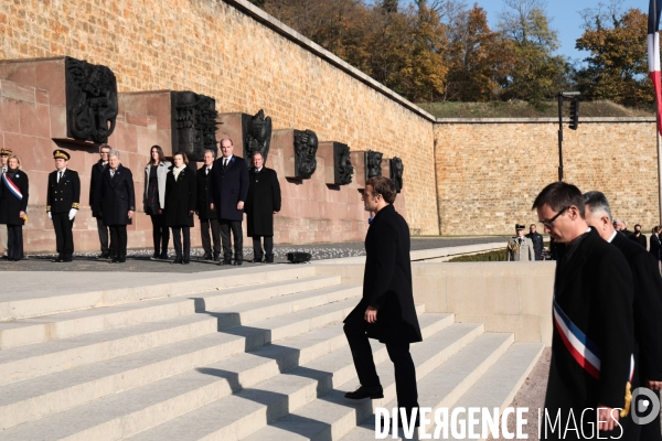 Ceremonie d inhumation d hubert germain au mont valerien