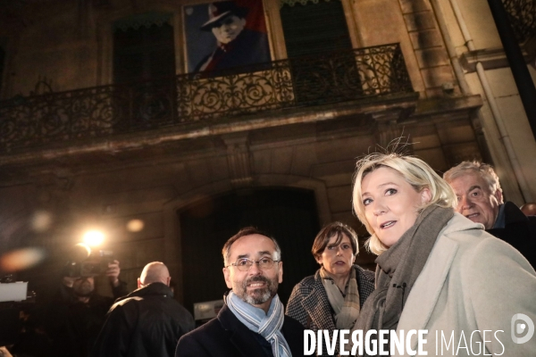 Marine le pen a beziers