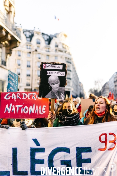 Journée nationale de grève des enseignants et des personnels de l Education nationale