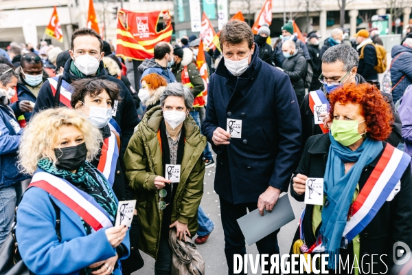 Manifestation des salariés de la SAM