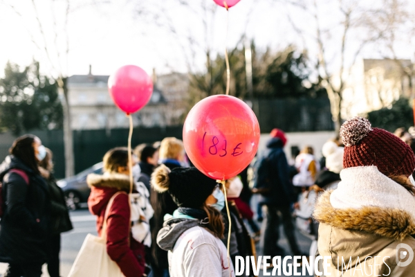 Manifestation des professionnels du social et du médico-social