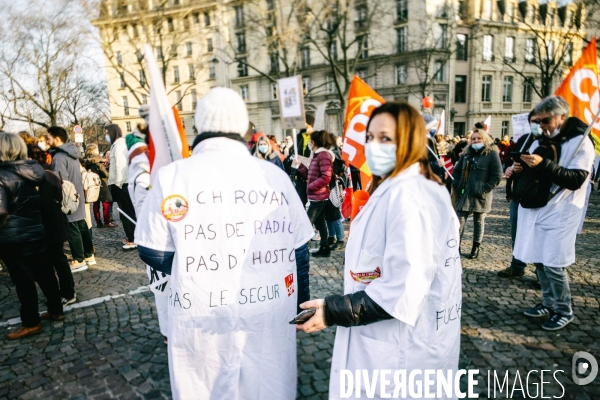 Manifestation des professionnels du social et du médico-social