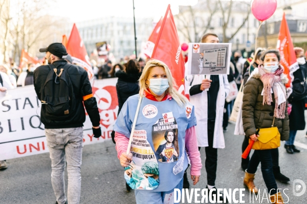 Manifestation des professionnels du social et du médico-social