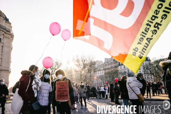 Manifestation des professionnels du social et du médico-social