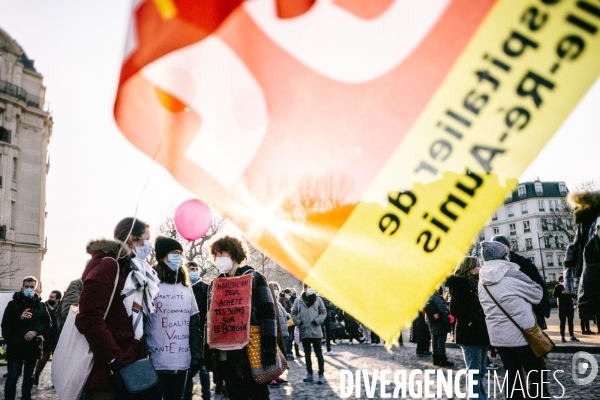 Manifestation des professionnels du social et du médico-social