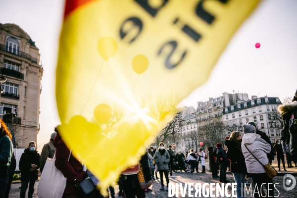 Manifestation des professionnels du social et du médico-social