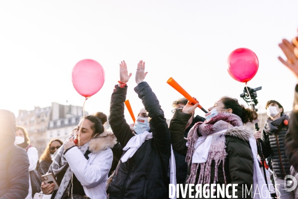 Manifestation des professionnels du social et du médico-social