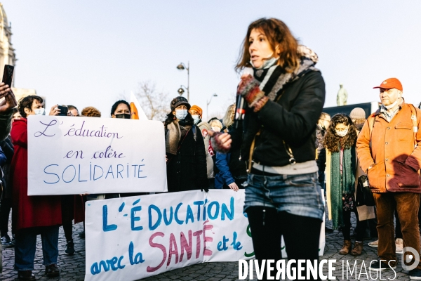 Manifestation des professionnels du social et du médico-social