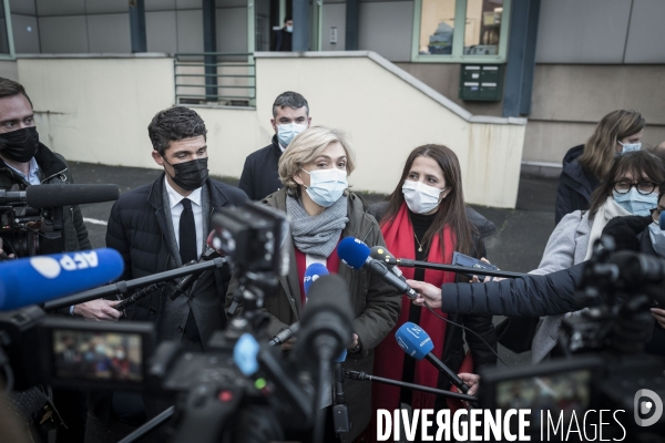 Point presse de Valérie Pecresse